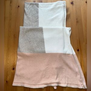 Color Block Blanket Scarf